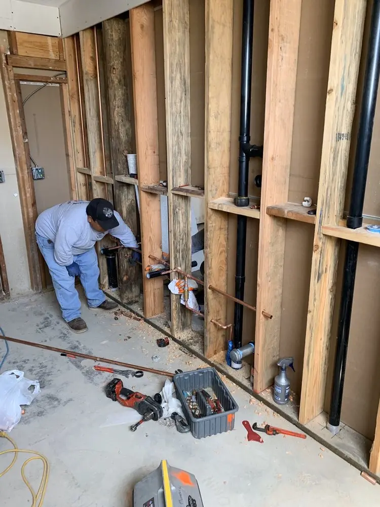 Commercial rough-in plumbing for Water Heater Replacement in Kersey